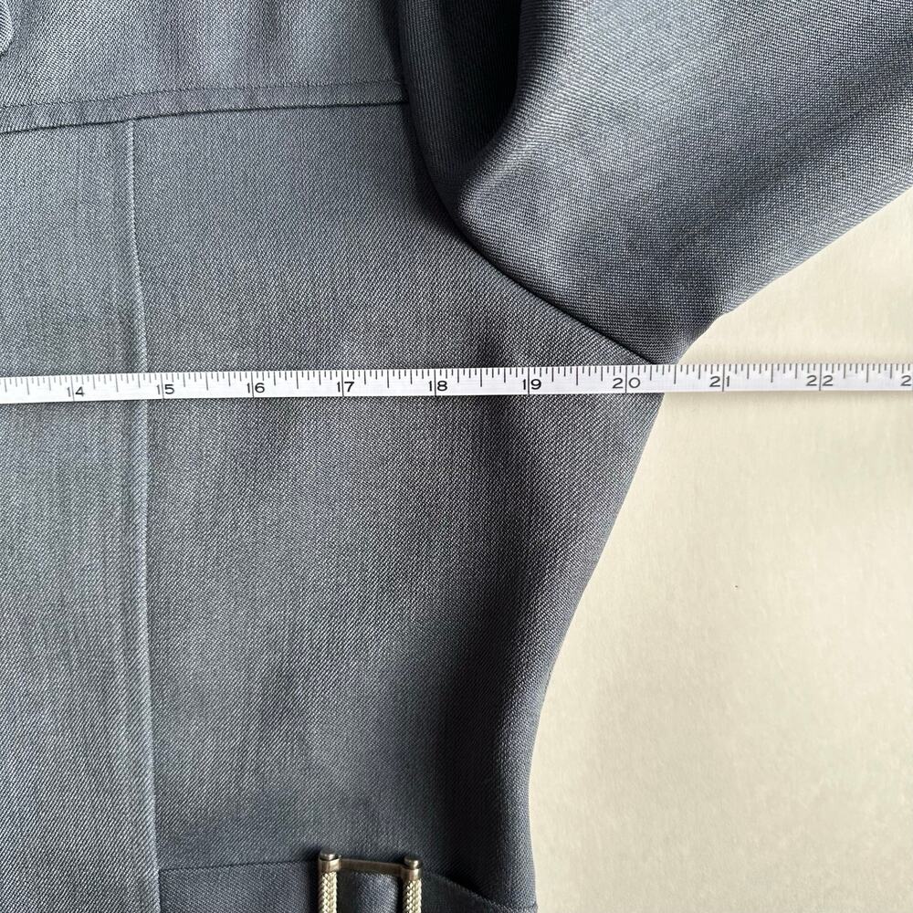 Stringbean Vintage Button Up Gray Lightweight Jacket - Picture 12 of 15